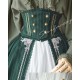 Surface Spell Unfinished Embroidered Open Front Corset Skirt(Leftovers/Full Payment Without Shipping)